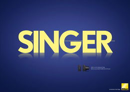 大字体在广告设计中的运用实例探析